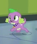 Size: 159x189 | Tagged: safe, screencap, spike, dog, equestria girls, g4, my little pony equestria girls: rainbow rocks, male, picture for breezies, solo, spike the dog, walking
