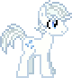 Size: 80x86 | Tagged: safe, artist:botchan-mlp, double diamond, earth pony, pony, g4, animated, blinking, cute, daaaaaaaaaaaw, desktop ponies, double dawwmond, gif, happy, male, missing accessory, pixel art, simple background, smiling, solo, sprite, transparent background, white