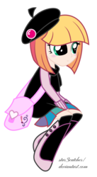 Size: 1024x1872 | Tagged: safe, artist:star3catcher, toola-roola, equestria girls, g3, g4, equestria girls-ified, female, simple background, solo, transparent background