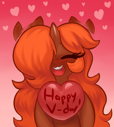 Size: 1061x1181 | Tagged: safe, artist:safetysketchy, oc, oc only, oc:lily cureheart, pony, unicorn, happy, heart, smiling, solo