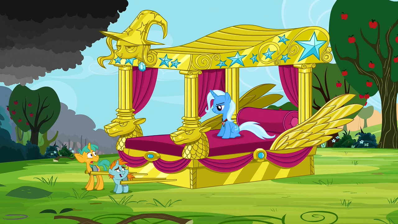 Safe Screencap Snails Snips Trixie Pony Unicorn Magic Duel Colt Male Trixie