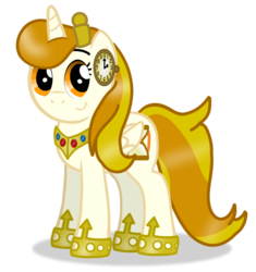 Size: 1024x1091 | Tagged: safe, artist:aarondrawsarts, oc, oc only, oc:chrona, alicorn, pony, alicorn oc, commission, female, simple background, solo, transparent background