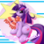 Size: 2000x2000 | Tagged: safe, artist:ragurimo, twilight sparkle, pony, unicorn, g4, clothes, cute, female, mare, scarf, sitting, smiling, solo, twiabetes