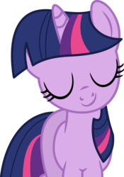 Size: 9348x13322 | Tagged: safe, artist:cyanlightning, twilight sparkle, pony, g4, .svg available, absurd resolution, cute, eyes closed, female, simple background, solo, transparent background, twiabetes, vector