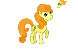Size: 2178x1409 | Tagged: safe, artist:silversthreads, carrot top, golden harvest, earth pony, parasprite, pony, g4, female, looking up, mare, solo