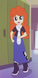 Size: 238x478 | Tagged: safe, screencap, golden hazel, equestria girls, g4, music to my ears, my little pony equestria girls: rainbow rocks, background human, clothes, cropped, female, long skirt, skirt, solo