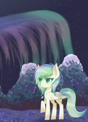 Size: 1000x1385 | Tagged: safe, artist:halcyondrop, oc, oc only, oc:aurora flash, pony, solo