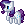 Size: 25x25 | Tagged: safe, artist:zoiby, rarity, pony, g4, animated, female, gif, pixel art, solo, true res pixel art
