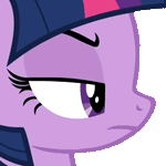 Size: 150x150 | Tagged: safe, artist:equum_amici, twilight sparkle, alicorn, pony, g4, no second prances, animated, fake smile, female, gif, picture for breezies, simple background, smiling, solo, transparent background, twilight sparkle (alicorn)