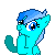 Size: 50x50 | Tagged: safe, artist:minions-and-ponies, oc, oc only, oc:cloudy day, pony, animated, base used, clapping, clapping ponies, gif, simple background, solo, transparent background