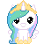 Size: 50x50 | Tagged: safe, artist:tokiiu, princess celestia, pony, g4, female, gif, non-animated gif, pixel art, solo