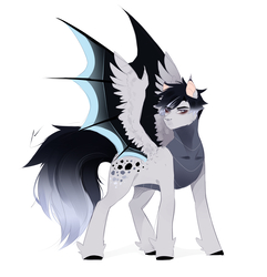 Size: 2700x2800 | Tagged: safe, artist:kraytt-05, oc, oc only, pony, high res, looking at you, rule 63, simple background, solo, unshorn fetlocks, white background