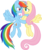 Size: 1250x1483 | Tagged: safe, artist:storfulsten, fluttershy, rainbow dash, pony, g4, female, flying, grin, lesbian, looking at each other, ship:flutterdash, shipping, simple background, smiling, transparent background