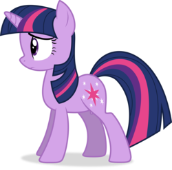 Size: 6171x6091 | Tagged: safe, artist:eagle1division, derpibooru exclusive, twilight sparkle, pony, unicorn, baby cakes, g4, absurd resolution, concerned, female, simple background, solo, transparent background, unicorn twilight, vector