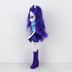 Size: 520x520 | Tagged: safe, rarity, equestria girls, g4, boots, clothes, doll, female, high heel boots, jewelry, necklace, pony ears, skirt, solo, toy