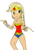 Size: 740x1080 | Tagged: safe, artist:eagc7, applejack, human, equestria girls, g4, bare arms, bare shoulders, clothes, dc comics, element of honesty, female, honesty, lasso, leotard, parody, rope, simple background, solo, strapless, transparent background, wonder woman, wonderjack