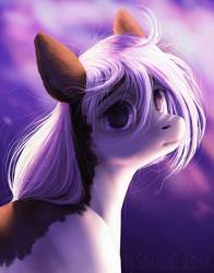 Size: 845x1080 | Tagged: safe, artist:pessadie, oc, oc only, earth pony, pony, bust, female, looking at you, mare, portrait, solo