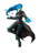 Size: 3541x5016 | Tagged: safe, artist:larynth, sonata dusk, g4, absurd resolution, augmented reality, bodysuit, clothes, coat, crossover, female, hologram, hud, interpretation, shadowrun, simple background, solo, transparent background, visor