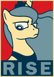 Size: 2327x3352 | Tagged: safe, artist:azdaracylius, princess luna, g4, female, high res, hope poster, solo