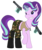 Size: 1024x1227 | Tagged: safe, artist:xphil1998, starlight glimmer, pony, unicorn, g4, clothes, command and conquer, crossover, dog tags, dual wield, female, glowing horn, gun, handgun, hooves, horn, levitation, magic, mare, pistol, ponified, raised hoof, red alert, red alert 3, simple background, smiling, solo, tanya adams, teeth, telekinesis, transparent background, weapon