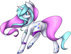 Size: 4200x3200 | Tagged: safe, artist:yeadatchantilly, oc, oc only, oc:boss meow, pony, unicorn, female, high res, mare, raised hoof, raised leg, simple background, solo, transparent background