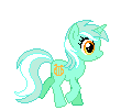Size: 110x100 | Tagged: safe, artist:botchan-mlp, lyra heartstrings, pony, unicorn, g4, animated, cute, desktop ponies, female, gif, lyrabetes, mare, pixel art, simple background, solo, sprite, transparent background, trotting