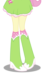 Size: 2656x4541 | Tagged: dead source, safe, artist:teentitansfan201, edit, vector edit, fluttershy, equestria girls, g4, boots, boots shot, clothes, cropped, female, fluttershy's skirt, high heel boots, high res, leg focus, legs, pictures of legs, shoes, simple background, skirt, skirt shot, socks, solo, transparent background, vector