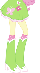 Size: 4985x9073 | Tagged: dead source, safe, artist:teentitansfan201, edit, vector edit, fluttershy, equestria girls, g4, absurd resolution, boots, boots shot, clothes, cropped, female, fluttershy's skirt, high heel boots, leg focus, legs, pictures of legs, raised leg, simple background, skirt, skirt shot, socks, solo, transparent background, vector