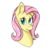 Size: 5000x5000 | Tagged: safe, artist:beashay, fluttershy, pony, g4, absurd resolution, bust, female, mare, portrait, simple background, solo, transparent background