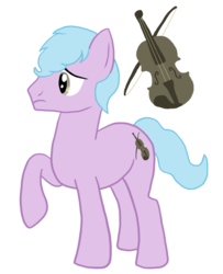 Size: 1024x1260 | Tagged: safe, artist:snowingroses, oc, oc only, oc:adagio, earth pony, pony, crack shipping, magical lesbian spawn, male, offspring, parent:octavia melody, parent:pinkie pie, parents:octapie, raised hoof, simple background, solo, stallion, transparent background