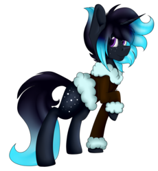 Size: 2263x2461 | Tagged: safe, artist:beashay, oc, oc only, oc:dawning love, pony, unicorn, clothes, high res, jacket, male, raised hoof, simple background, solo, stallion, transparent background