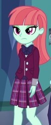 Size: 145x356 | Tagged: safe, screencap, melon mint, equestria girls, g4, my little pony equestria girls: friendship games, clothes, cropped, crystal prep academy uniform, female, school uniform, solo