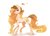 Size: 1048x762 | Tagged: safe, artist:yuyusunshine, oc, oc only, oc:hemera, earth pony, pony, female, mare, offspring, parent:princess celestia, simple background, solo, white background