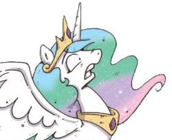 Size: 639x518 | Tagged: safe, edit, princess celestia, alicorn, pony, g4, spoiler:comic, background removed, female, mare, simple background, solo, transparent background