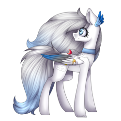 Size: 3200x3200 | Tagged: safe, artist:yeadatchantilly, oc, oc only, pegasus, pony, colored wings, female, high res, mare, multicolored wings, simple background, solo, transparent background