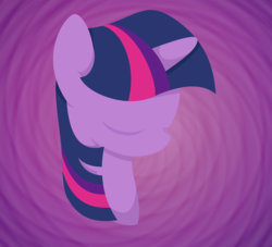 Size: 2640x2400 | Tagged: safe, artist:tuppkam1, twilight sparkle, g4, abstract background, bust, eyes closed, female, high res, lineless, portrait, solo