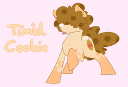 Size: 1468x1005 | Tagged: safe, artist:timidwithapen, oc, oc only, oc:timid cookie, earth pony, pony, ponysona, reference sheet, solo