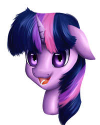 Size: 1511x1887 | Tagged: safe, artist:suziouwabami, twilight sparkle, g4, cute, female, looking at you, smiling, solo