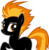 Size: 728x745 | Tagged: artist needed, safe, spitfire, pegasus, pony, g4, count pony, happy, lazy, recolor, show accurate, simple background, smiling, solo, transparent background, wat