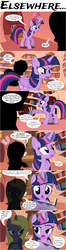 Size: 1000x3772 | Tagged: safe, artist:flash equestria photography, twilight sparkle, oc, oc:moonshroud, alicorn, pony, hunted luna, g4, book, cloak, clothes, glowing horn, horn, magic, telekinesis, twilight sparkle (alicorn)