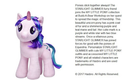 Size: 640x421 | Tagged: safe, starlight glimmer, g4, build-a-bear, irl, photo, plushie, solo