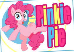 Size: 4093x2894 | Tagged: safe, artist:lemonspark, pinkie pie, earth pony, pony, g4, bipedal, cute, dancing, female, high res, open mouth, solo, standing, standing on one leg