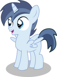 Size: 9567x12934 | Tagged: safe, artist:cyanlightning, shady daze, alicorn, pony, g4, .svg available, absurd resolution, colt, male, simple background, solo, spread wings, transparent background, vector, wings
