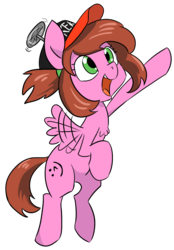 Size: 869x1247 | Tagged: artist needed, safe, oc, oc only, oc:keksandra, pegasus, pony, /s4s/, 4chan, :^), female, filly, kek, s4s tan, solo