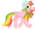 Size: 1024x839 | Tagged: safe, artist:kellythedrawinguni, oc, oc only, oc:fancy fruit, pegasus, pony, basket, female, food, hat, mare, mouth hold, simple background, solo, strawberry, transparent background