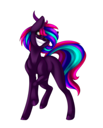 Size: 2700x3338 | Tagged: safe, artist:immagoddampony, oc, oc only, earth pony, pony, grin, high res, raised hoof, simple background, smiling, solo, transparent background