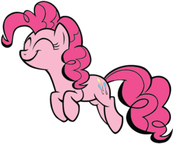 Size: 928x771 | Tagged: safe, artist:millarts-artworks, pinkie pie, earth pony, pony, g4, coloring, eyes closed, female, simple background, smiling, solo, transparent background