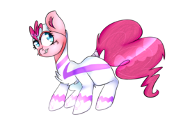 Size: 1024x768 | Tagged: safe, artist:speedyblossom2005, fili-second, pinkie pie, pony, g4, power ponies (episode), female, power ponies, simple background, solo, transparent background