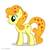 Size: 1080x1080 | Tagged: safe, food pony, original species, pizza pony, pony, official, april fools, april fools joke, not carrot top, pizza, pizza pie, solo