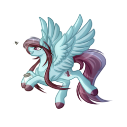 Size: 5000x5000 | Tagged: safe, artist:amazing-artsong, oc, oc only, oc:faded light, firefly (insect), pegasus, pony, absurd resolution, bottle, female, flying, mare, simple background, solo, transparent background